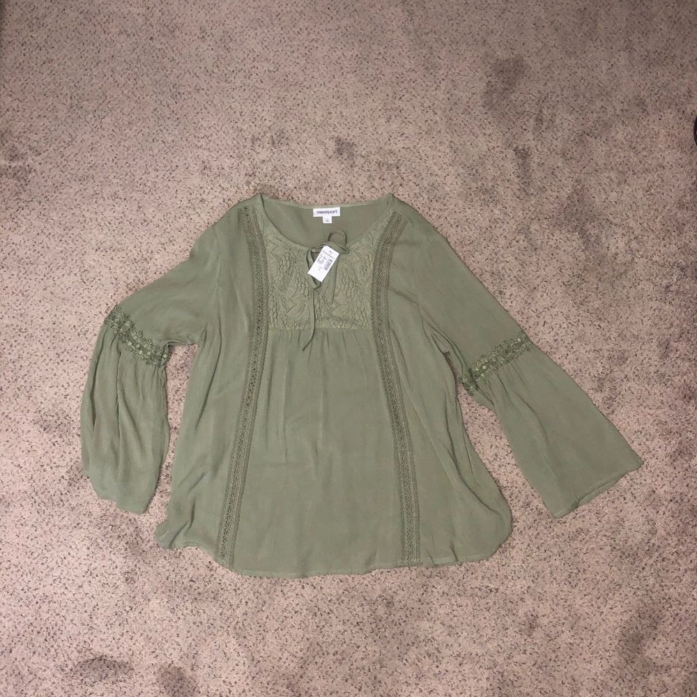 Green shirt